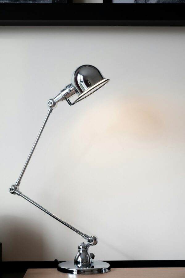 Chrome Articulated Desk Lamp