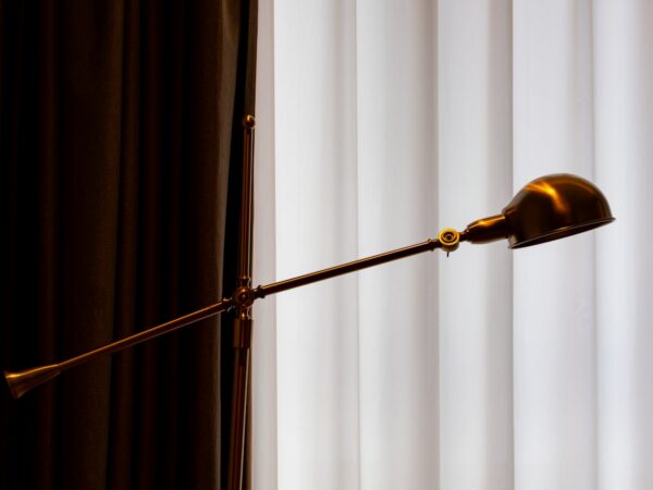 Chrome Articulated Desk Lamp